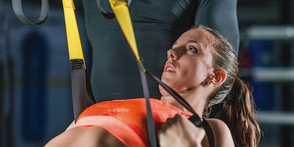 Allenamento con TRX